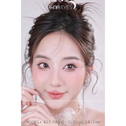 Thumbnail Kính áp tròng LUNA EYES 428 Gray, size vừa - lens 1 ngày 2