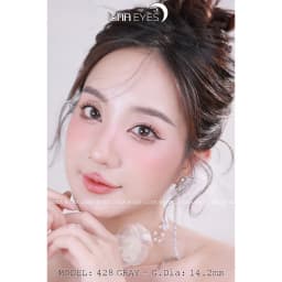 Thumbnail Kính áp tròng LUNA EYES 428 Gray, size vừa - lens 1 ngày 3