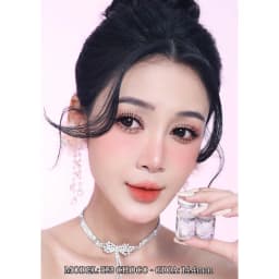 Thumbnail Kính áp tròng LUNA EYES 523 CHOCO - Lens size to 4