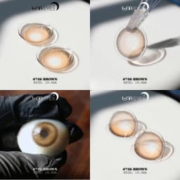 Thumbnail Kính áp tròng LUNA EYES 746 BROWN - Lens size to 3