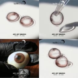 Thumbnail Kính áp tròng LUNA EYES FC-397 BROWN - Lens size vừa 2
