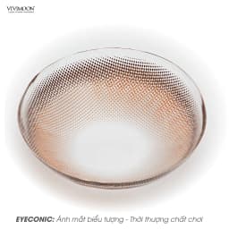 Thumbnail Kính áp tròng VIVIMOON EYECONIC lens cận cho mắt thở màu nâu baby Savage Brown, giãn tròng to 14.5mm hạn sử dụng 6 tháng 4