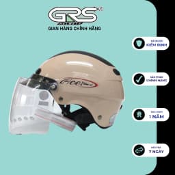 Thumbnail Kính ba khuy GRS A7 gắn nón bảo hiểm nửa đầu và ba phần tư 3