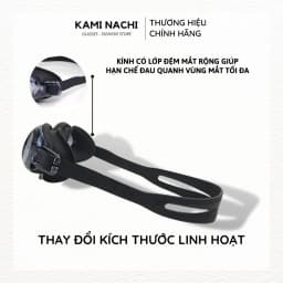Thumbnail Kính bơi cận cho người lớn nam nữ có độ từ 1.5 độ đến 9.0 độ chính hãng KAMI NACHI 3
