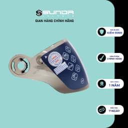 Thumbnail Kính chính hãng thay thế cho nón bảo hiểm SUNDA 228 1