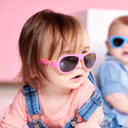 Thumbnail Kính chống tia cực tím phi công hai màu Babiators - Pink Lemonade, cho bé 3-5 tuổi 2
