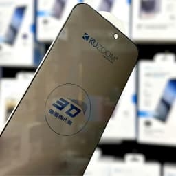 Thumbnail Kính Cường Lực 3D Curved Chính Hãng KUZOOM không lẹm, chống vân tay dùng Cho IP 15 Promax-16 Promax 2