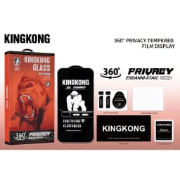 Thumbnail Kính cường lực chống nhìn trộm 360 độ KINGKONG K12, chịu lực tốt, chống xước hiệu quả cho 11 12 13 14 15 16 Pro Plus PRM 1