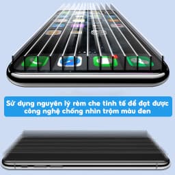 Thumbnail Kính Cường Lực Chống Nhìn Trộm Chính Hãng KUZOOM Chống Bám Bụi Màng Loa Cho X-16-PLUS-PRO-PROMAX 4