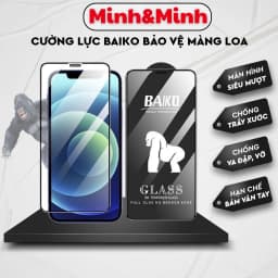 Thumbnail Kính Cường Lực iphone Baik KTM, có bảo vệ màng loa, full màn, ip 7plus/xsmax, 11Promax, 12 13 14 Pro max 1