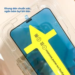 Thumbnail Kính Cường Lực iphone full màn tự dán KTM Kính trong, ip 7plus/xsmax, 11Promax, 12 13 14 Pro max 3