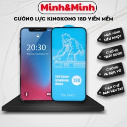 Thumbnail Kính Cường Lực iphone18D KTM,chống vỡ vền, full màn 6plus/7/8/7plus/8plus/x/xs/xsmax/11/12/13/14/pro/promax 15promax 1