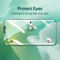 Thumbnail Kính cường lực TBTIC Bảo vệ màn hình cho iPhone 16 15 14 13 12 11 Plus Pro Max Mini SE 2020 X Xs Xr 8 7 6 6s Chống ánh sáng xanh Ánh sáng xanh Bảo hiểm toàn diện 3
