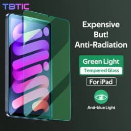 Thumbnail Kính Cường Lực TBTIC Bảo Vệ Màn Hình Cho iPad Air 7 M3 2025 Pro 11 13 2024 5 4 10.9 3 10 9 8 10.2 Mini 6 2 1 Pro 10.5 9.7 12.9 2017 2022 Đèn Xanh Chống Tia Xanh 1