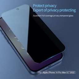 Thumbnail Kính cường lực toàn màn hình NILLKIN cho iPhone 16e 15 Pro Max 14 Pro Max 13 12 Pro Max Bảo vệ quyền riêng tư Chống chói 9H Bảo vệ màn hình chống cháy nổ 2