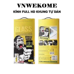 Thumbnail Kính Cường Lực Trong Suốt Full HD Có Khung Tự Dán Chính Hãng Cho IP 11-XR-12-13-14-15-16 1