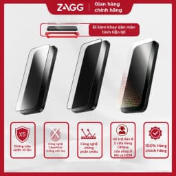 Thumbnail Kính cường lực ZAGG các loại: trong, nhám, chống nhìn trộm, bảo vệ mắt, XTR 1
