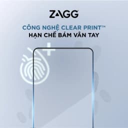 Thumbnail Kính dán màn hình trong suốt cho Xiaomi Redmi Note 13Pro 4G - ZAGG Plus Edge-Chống trầy xước, va đập 2