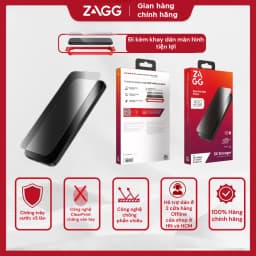 Thumbnail Kính dán màn hình ZAGG Plus Edge bảo vệ điện thoại iPhone 15/16 series 1