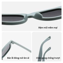 Thumbnail Kính Mát Chống UV Tròng Phân Cực Cho Bé Từ 0-2 Tuổi Kèm Dây Chống Tuột Gọng Đàn Hồi Tốt An Toàn Thời Trang AK136 4