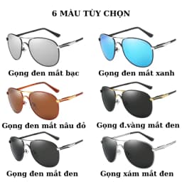 Thumbnail Kính Mát Nam Cao Cấp AORON Tròng Mắt Polaroid Chống Chói Lóa Và Tia UV Cực Tím Đẳng Cấp Nam Tính Cực Chất AK124 4