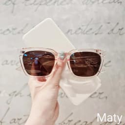 Thumbnail Kính mát nam nữ Accede Sarifa mắt vuông chống UV400 nhựa cao cấp thời trang BST Hè Maty 3
