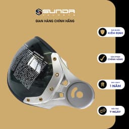 Thumbnail Kính râm thay thế cho mũ bảo hiểm nửa đầu SUNDA 180B 3
