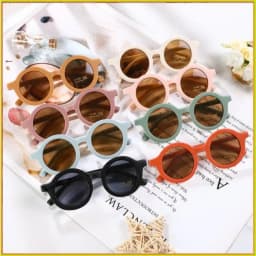 Thumbnail KÍNH RÂM UV400 THỜI TRANG SÀNH ĐIỆU CHỐNG NẮNG, CHỐNG BỤI CHO BÉ 1