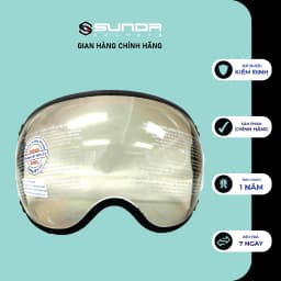 Thumbnail Kính rời mũ bảo hiểm nửa đầu Sunda - nhiều màu 1