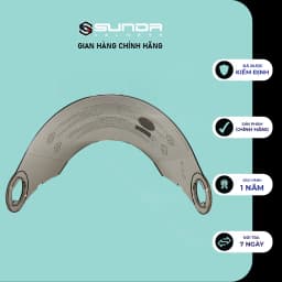 Thumbnail Kính thay thế nón bảo hiểm SUNDA 617 - kính màu trà 2