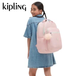 Thumbnail Kipling Balo Học Sinh Backpacks SEOUL LAP Blush Metallic HUKI7135BN 1