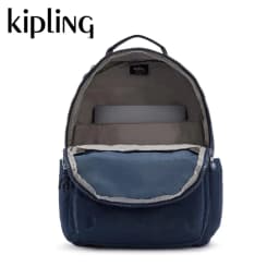 Thumbnail Kipling Balo Thời Trang Backpack SEOUL Blue Bleu 2 HUKI5210AX 3