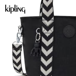Thumbnail Kipling Túi Đeo Vai Minta Shoulder Bags - Black Chevron - HUKI7541AJ99 4