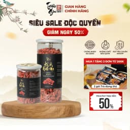 Thumbnail Kỷ tử đỏ sấy khô Triệu Gia cao cấp giúp cải thiện thị lực, đẹp da, đảm bảo an toàn vệ sinh thực phẩm 1