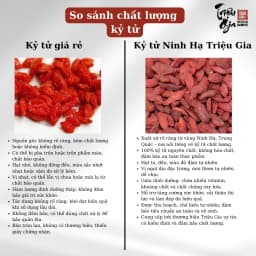 Thumbnail Kỷ tử đỏ sấy khô Triệu Gia cao cấp giúp cải thiện thị lực, đẹp da, đảm bảo an toàn vệ sinh thực phẩm 3