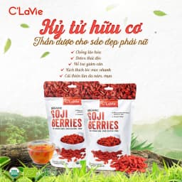 Thumbnail Kỷ tử hữu cơ C'LaVie 170g (34g x 5 gói) - Kỷ tử đỏ/Hắc kỷ tử 3