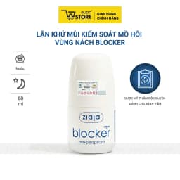 Thumbnail Lăn Khử Mùi Kiểm Soát Mồ Hôi Vùng Nách Ziaja Blocker 60ml Thấm Nhanh, Không Để Lại Vệt Trên Áo EUPC STORE 1