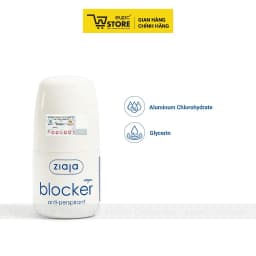 Thumbnail Lăn Khử Mùi Kiểm Soát Mồ Hôi Vùng Nách Ziaja Blocker 60ml Thấm Nhanh, Không Để Lại Vệt Trên Áo EUPC STORE 2