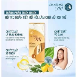 Thumbnail Lăn Khử Mùi TM Giúp Làm Thơm Khử Mùi Hôi Vùng Nách,Ngăn Ngừa Sự Phát Triển Của Vi Khuẩn Gây Mùi 1