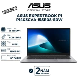 Thumbnail Laptop ASUS ExpertBook P1 P1403CVA-i5SE08-50W i5-13500H | 8GB | 512GB | VGA Intel  14' FHD | Win 11 1