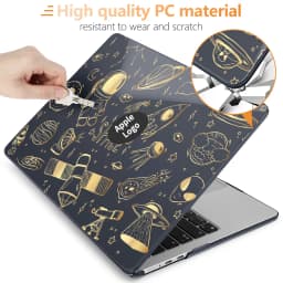 Thumbnail Laptop Case for MacBook Air 11 12 13 13.6 15" Pro13 14 15 16 inch M4 M3 M2 M1 A2681 A2941 A3113 A3114 A2337 A2179 A2338 A2442 A1708 A2251 A1932 A1466 A1369 2