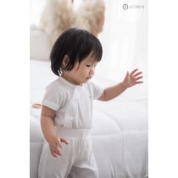 Thumbnail LE COON | Bộ Đồ Bodysuit Cúc Bấm Vạt Chéo | Vải COOL mỏng mát | 0-12 tháng 4