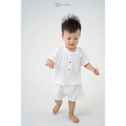 Thumbnail LE COON | Bộ Đồ Cổ Bo Dáng Thụng Quần Dài- Quần Cộc | COOL | 0-3 tuổi 2