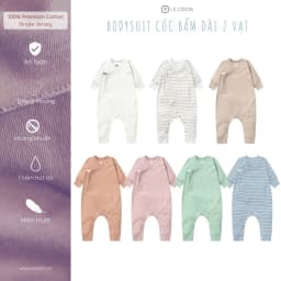 Thumbnail LE COON | Bodysuit Liền Tất 2 Vạt | COOL | 0 - 18 tháng 1