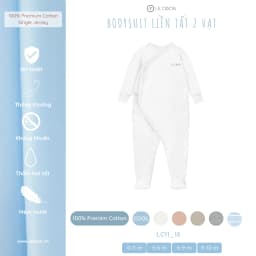 Thumbnail LE COON | Bodysuit Liền Tất 2 Vạt | COOL | 0 - 18 tháng 2