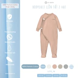 Thumbnail LE COON | Bodysuit Liền Tất 2 Vạt | COOL | 0 - 18 tháng 3