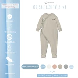 Thumbnail LE COON | Bodysuit Liền Tất 2 Vạt | COOL | 0 - 18 tháng 4
