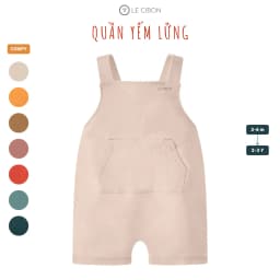 Thumbnail LE COON | Quần Yếm Lửng | COMFY | 3 tháng-3 tuổi 1