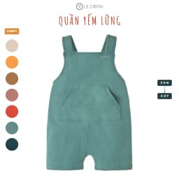 Thumbnail LE COON | Quần Yếm Lửng | COMFY | 3 tháng-3 tuổi 4