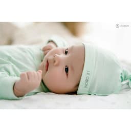 Thumbnail LE COON | Set Mũ Knotted, Bao Tay, Bao Chân | Vải COOL mỏng mát | Newborn 2
